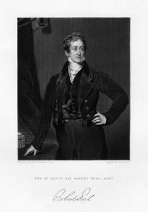 Sir Robert Peel, Primo Ministro britannico, XIX secolo