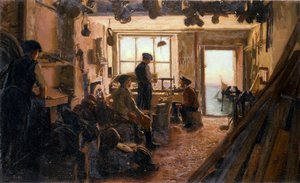La Bottega del Falegname da J. Cooke