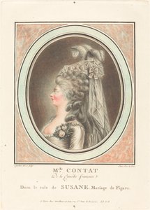 Mademoiselle Contat da J. Coutellier