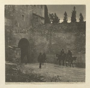 Camera Work: Un portale - Segovia, 1914