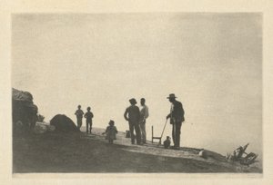 Gruppo su una strada collinare - Granada da J. Craig Annan