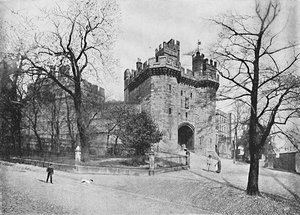 Castello di Lancaster: Torre di Giovanni di Gaunt, c1896
