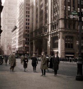 Broadway inferiore, New York City, USA da J. Dearden Holmes