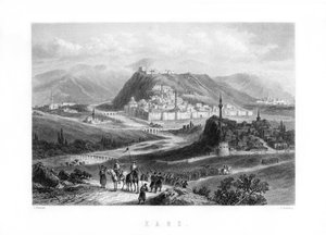 Kars, una città nel nord-est della Turchia, 1893 da J. Godfrey