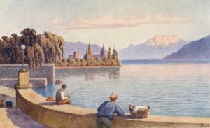 Le Dents du Midi e La Tour da "Entre deux Villes" da J. Hardwicke Lewis