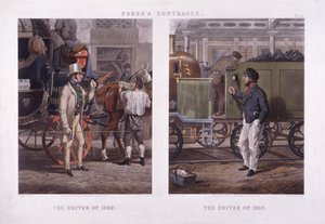 Il conducente del 1832 e il conducente del 1852