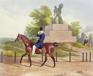 Veduta di Hyde Park, inciso da J. Wilson, 1852 da J. Harrison