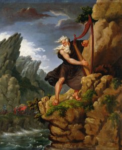 Il Bardo, dopo un originale di Philip James de Loutherbourg (1740-1812) da J. Harrison