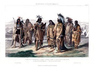 Aborigeni del Nord America, 1873 da J. J. Crew