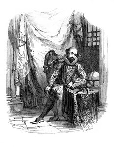 Sir Walter Raleigh nella Torre di Londra, 1603-1616 da J. Jackson