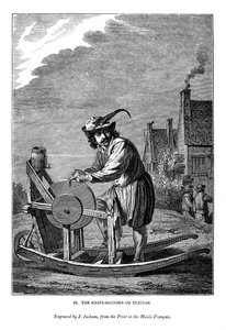 Il molatore di Teniers, c1630-1690, 1843 da J. Jackson