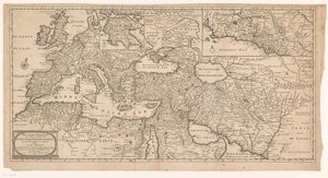 Mappa del vecchio mondo