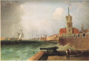 Ingresso al porto di Portsmouth