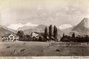Pension Liten, Thun, Svizzera, 1885