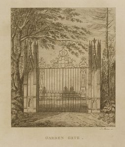 Cancello del Giardino a Strawberry Hill da J. Morris