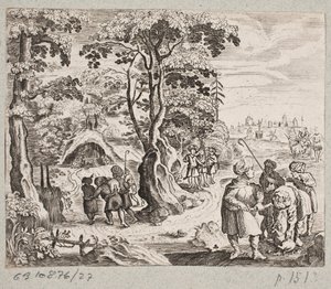 Illustrazione per Adam Olearius, “Persianischer Rosenthal von einem Sinnreichen Poeten Schich Saadi…”, Schleswig 1660 da J. Muller