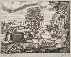 Illustrazione per Adam Olearius, “Persianischer Rosenthal von einem Sinnreichen Poeten Schich Saadi [...]”, Schleswig 1660