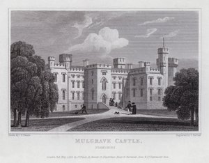Castello di Mulgrave, Yorkshire da John Preston Neale