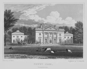 Newby Park, Yorkshire da John Preston Neale