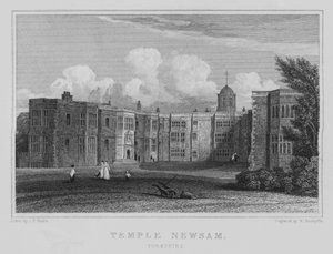 Temple Newsam, Yorkshire da John Preston Neale