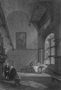La Charter House, Interno della Grande Sala da John Preston Neale
