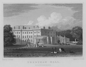 Trentham Hall, Staffordshire da John Preston Neale
