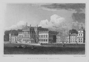 Wentworth House, Yorkshire da John Preston Neale