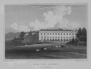 Woburn Abbey, Bedfordshire da John Preston Neale
