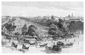 Hyde Park, Sydney, Nuovo Galles del Sud, Australia, 1886 da J. R. Ashton