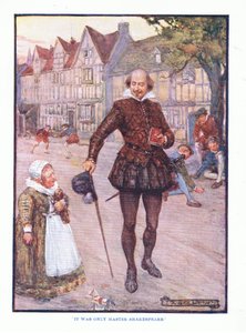 Era solo il maestro Shakespeare, da Letteratura Inglese pub. da T C & EC Jack, c.1920