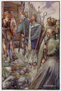 San Columba fece il segno della croce e i grandi cancelli si aprirono da J. R. Skelton