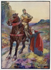 William Wallace riceve la notizia che gli inglesi hanno impiccato i suoi uomini da J. R. Skelton