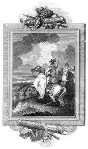Elisabetta nel campo di Tilbury, 1811 da J. Rogers