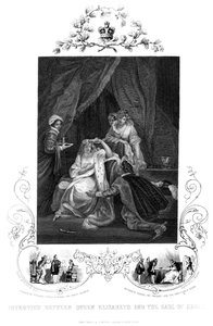 Colloquio tra la regina Elisabetta e il conte di Essex, XIX secolo