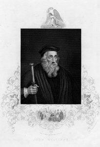 John Wycliffe, teologo inglese, XIX secolo da J. Rogers