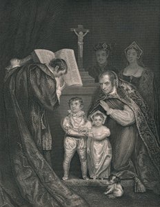 Il matrimonio di Riccardo Duca di York. Fratello di Edoardo V., 1478, 1821, metà XIX secolo