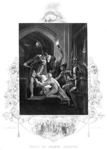 La morte del Principe Arturo 1187-1203, XIX secolo