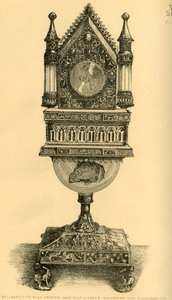 Reliquiario, inizio XIII secolo, 1881 da J. S. Goepel