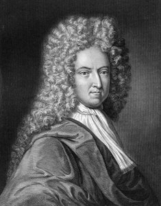 Daniel Defoe, scrittore e giornalista inglese, 1836 da J. Thomson