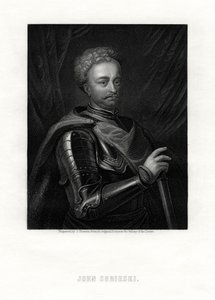 Jan III Sobieski, monarca della Confederazione Polacco-Lituana, XIX secolo da J. Thomson