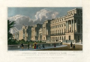 Cumberland Terrace, Regents Park, Londra, 1827