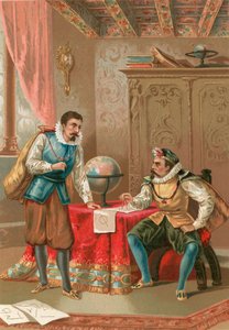 Keplero e Tycho Brahe nell