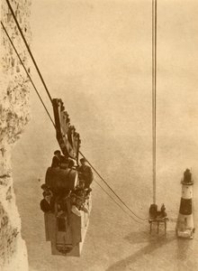 I costruttori del faro, c. 1930 da J. Weston and Son