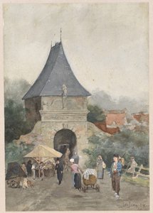 Porta del traghetto a Schoonhoven da J. de Jong Ezn