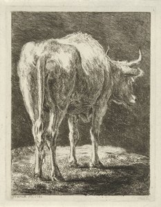 Mucca in un paesaggio da Jabes Heenck