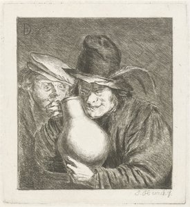 Due contadini con una brocca da Jabes Heenck