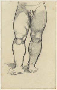 Parte inferiore del corpo di un bambino nudo da Jac van Looij