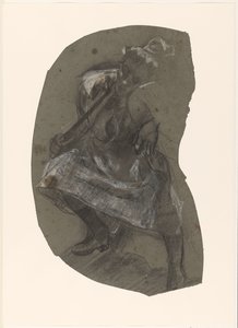 Figura femminile in piedi
