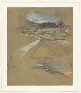 Due schizzi di viaggio di Alicante, Spagna