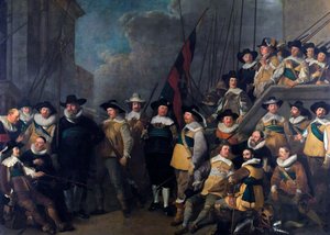 Ufficiali e uomini della Compagnia del capitano Cornelis de Graeff e del tenente Hendrick Lauwrensz